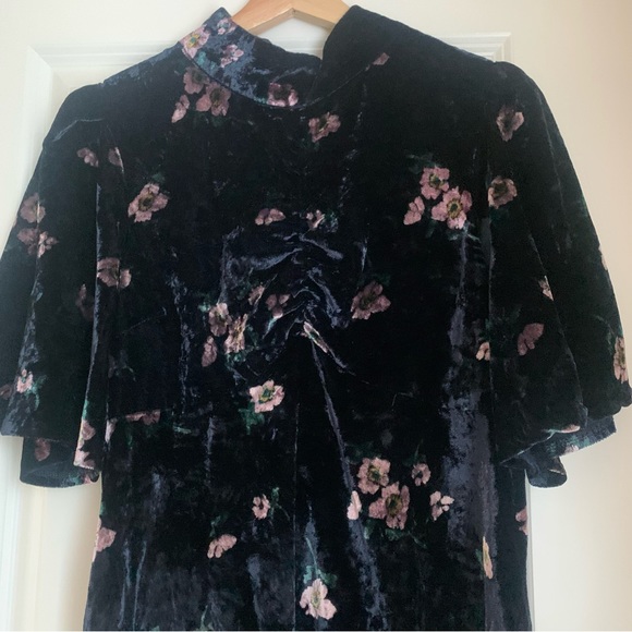 Free People Be My Baby Mini Dress size 6 - Picture 4 of 5